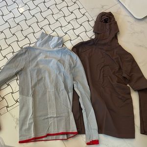 2 Athleta turtlenecks
